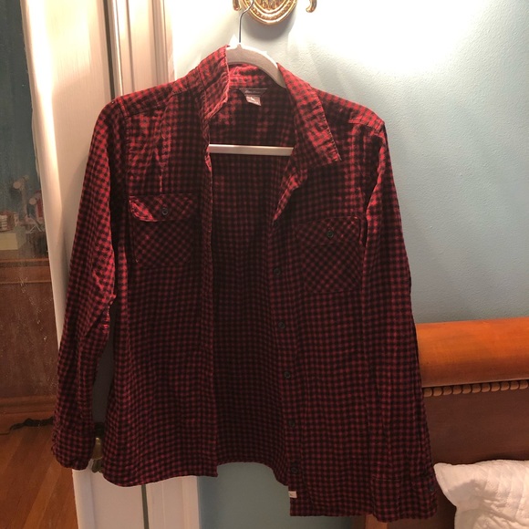 Eddie Bauer Tops - Long sleeve flannel shirt